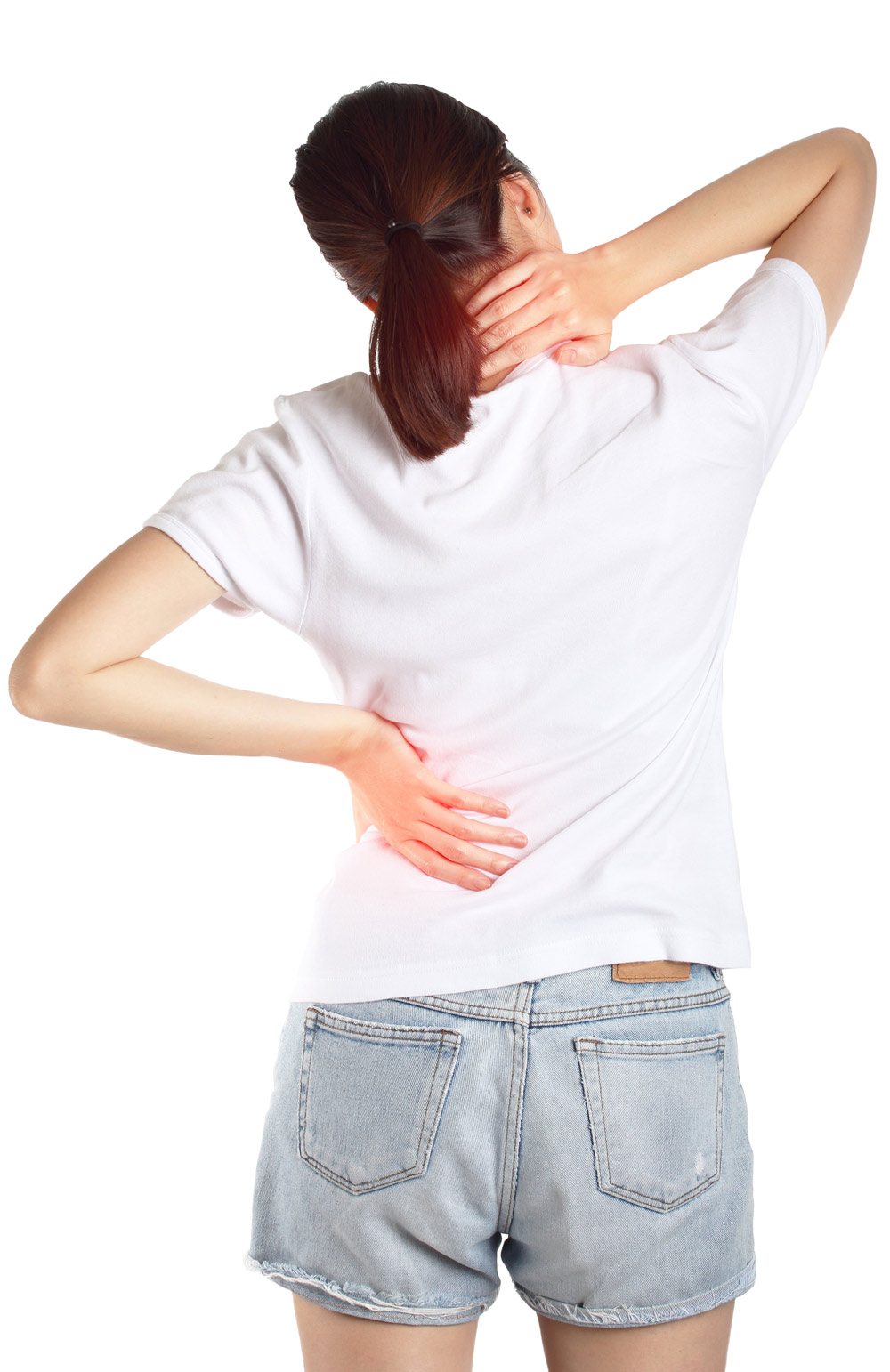 Rückenschmerzen an Hals- und Lendenwirbelsäule